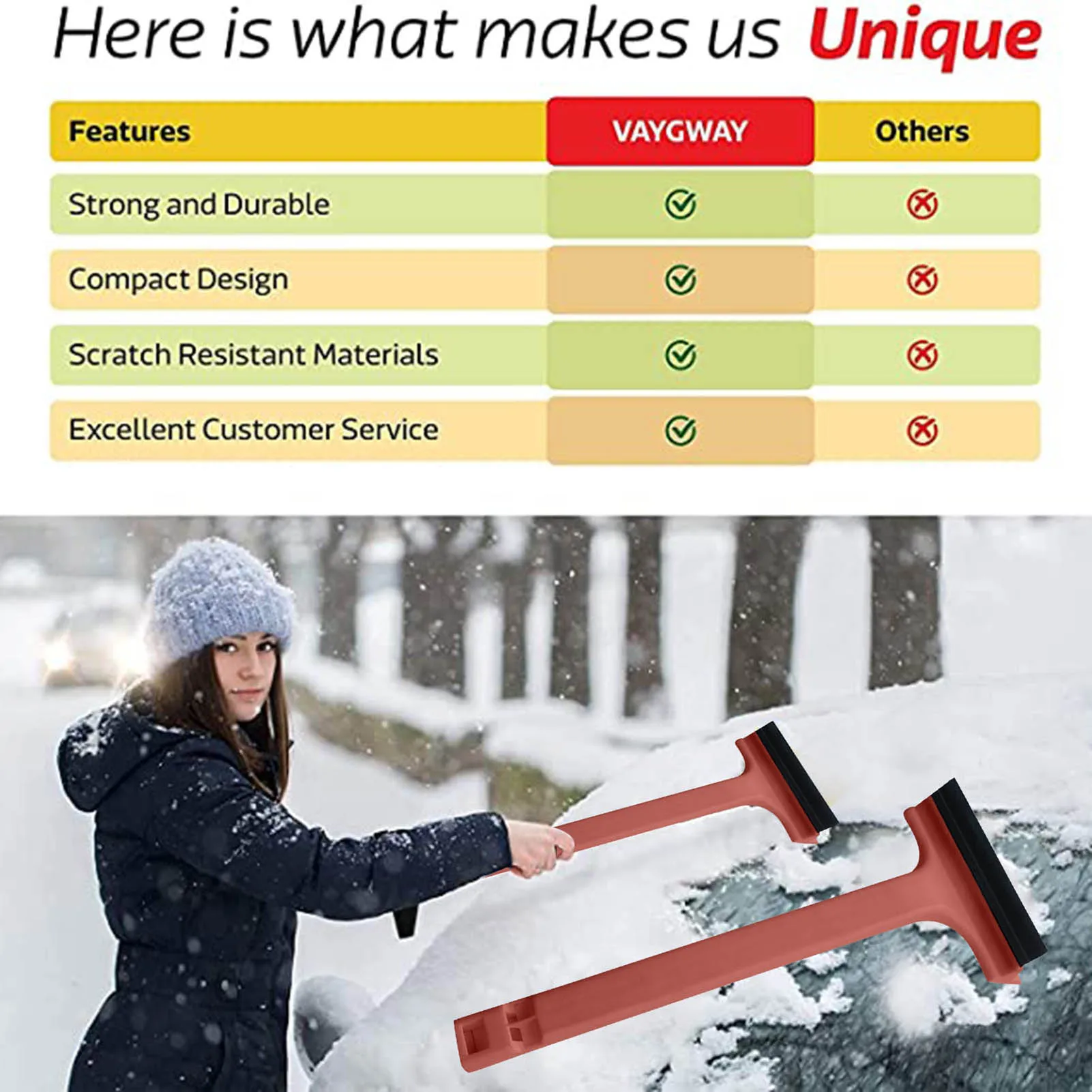 Car Ice Scraper Windshield Ice Breaker Quick Clean Glass Brush Snow Remover Auto Window Snow Brush Shovel WWO66
Car Ice Scraper Windshield Ice Breaker Quick Clean Glass Brush Snow Remover Auto Window Snow Brush Shovel WWO66