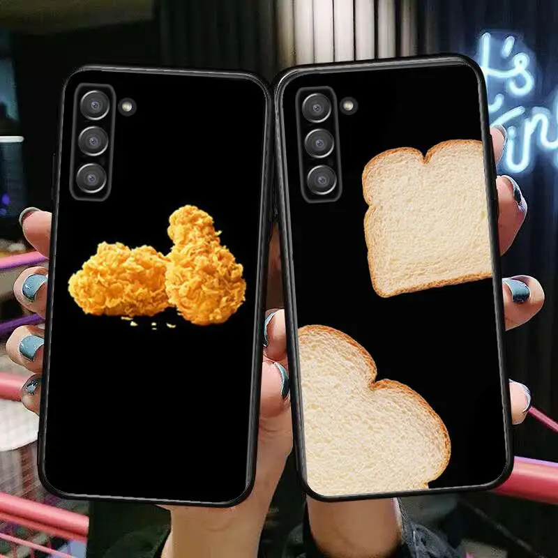 Fried chicken and bread Phone cover hull For SamSung Galaxy s6 s7 S8 S9 S10E S20 S21 S5 S30 Plus S20 fe 5G Lite Ultra Edge
Fried chicken and bread Phone cover hull For SamSung Galaxy s6 s7 S8 S9 S10E S20 S21 S5 S30 Plus S20 fe 5G Lite Ultra Edge