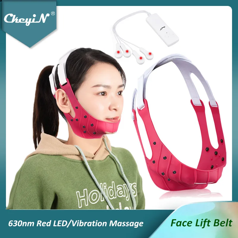 CkeyiN Electric V Face Slimming Belt Facial Shaper Mask LED Vibration Chin Cheek Lift Up Anti Wrinkle Beauty Massager Slimmer 51
CkeyiN Electric V Face Slimming Belt Facial Shaper Mask LED Vibration Chin Cheek Lift Up Anti Wrinkle Beauty Massager Slimmer 51