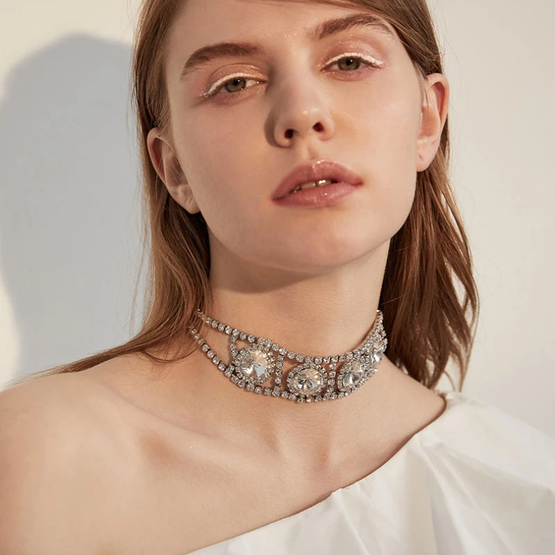 Choker Necklace Gothic Chain Jewelry For Women Bijoux Chains Chocker Crystal Naszyjniki Damskie One Piece Collier Necklaces
Choker Necklace Gothic Chain Jewelry For Women Bijoux Chains Chocker Crystal Naszyjniki Damskie One Piece Collier Necklaces