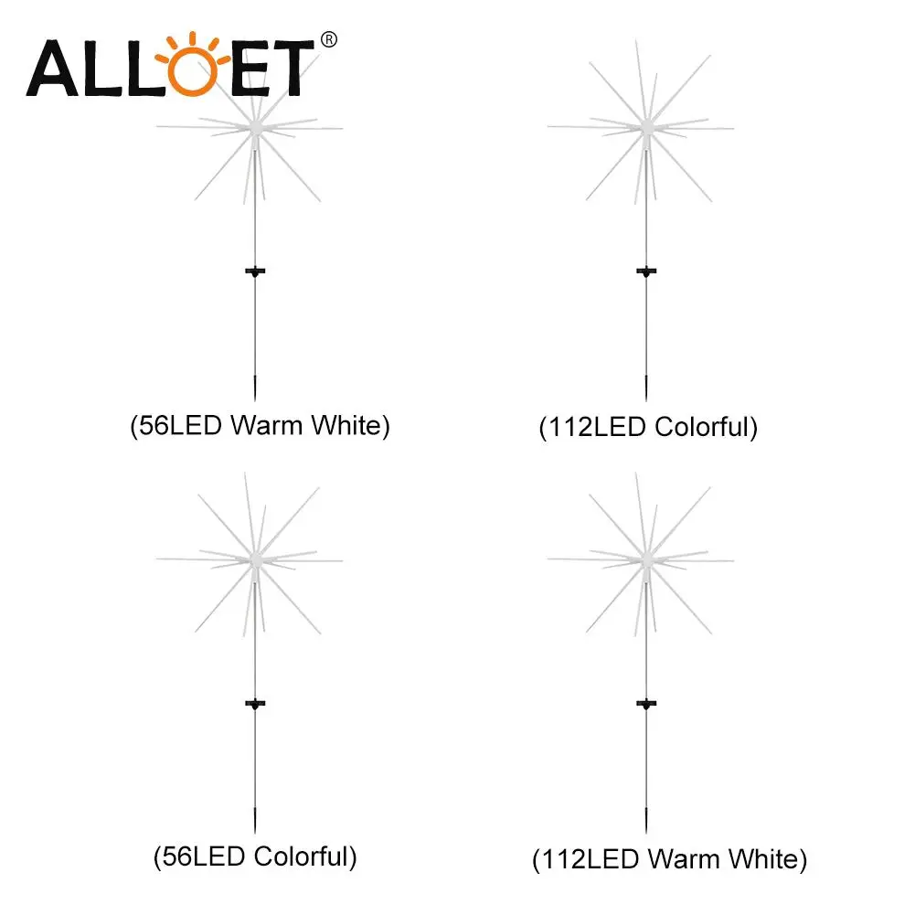 LED Solar Firework Lights Waterproof Fairy Garland Outdoor Garden Decoration Lawn Lamp Holiday Wedding Fairy Garland Decor 
LED Solar Firework Lights Waterproof Fairy Garland Outdoor Garden Decoration Lawn Lamp Holiday Wedding Fairy Garland Decor
