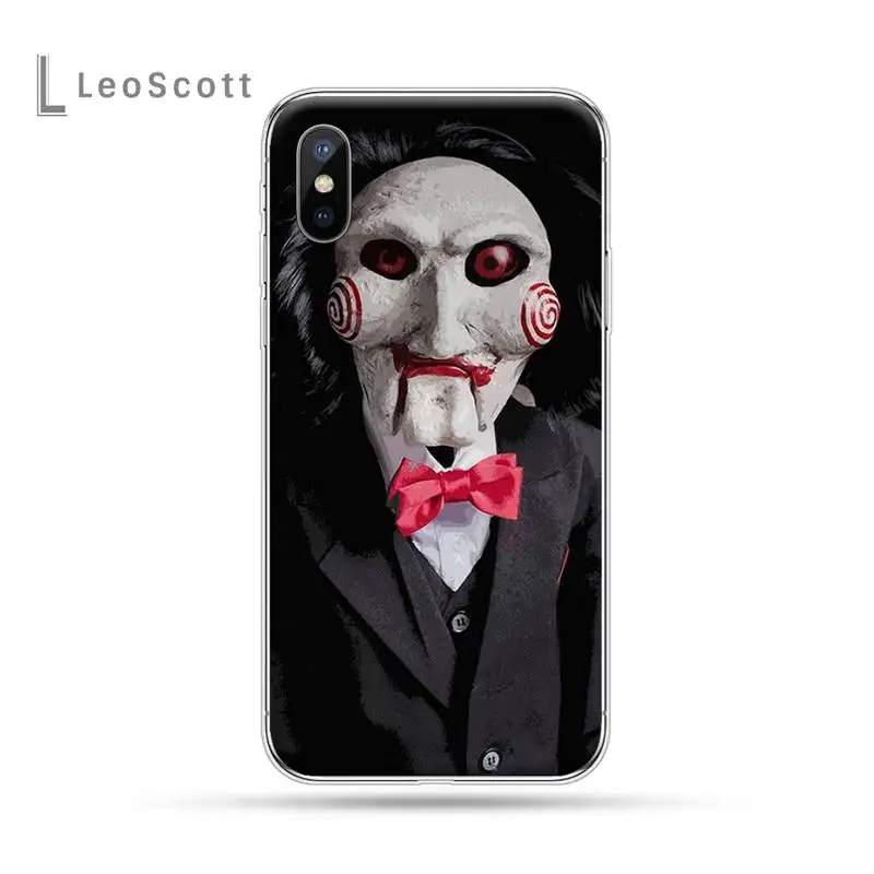 The Jigsaw Killer SAW horror movie luxury funda phone case for iPhone 11 12 pro XS MAX 8 7 6 6S Plus X 5S SE 2020 XR
The Jigsaw Killer SAW horror movie luxury funda phone case for iPhone 11 12 pro XS MAX 8 7 6 6S Plus X 5S SE 2020 XR