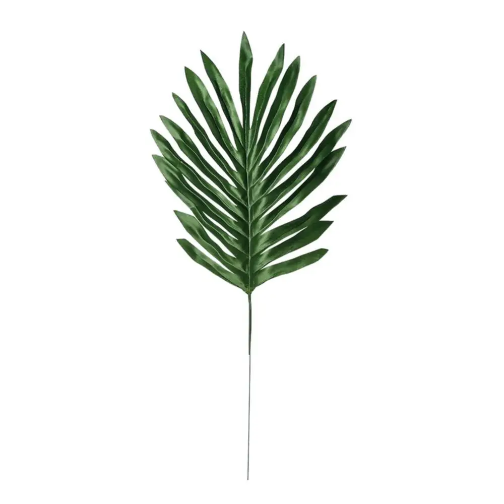 

Искусственные тропические Пальмовые Листья, 1 шт., искусственное растение, Декор для дома, офиса, свадьбы, вечеринки