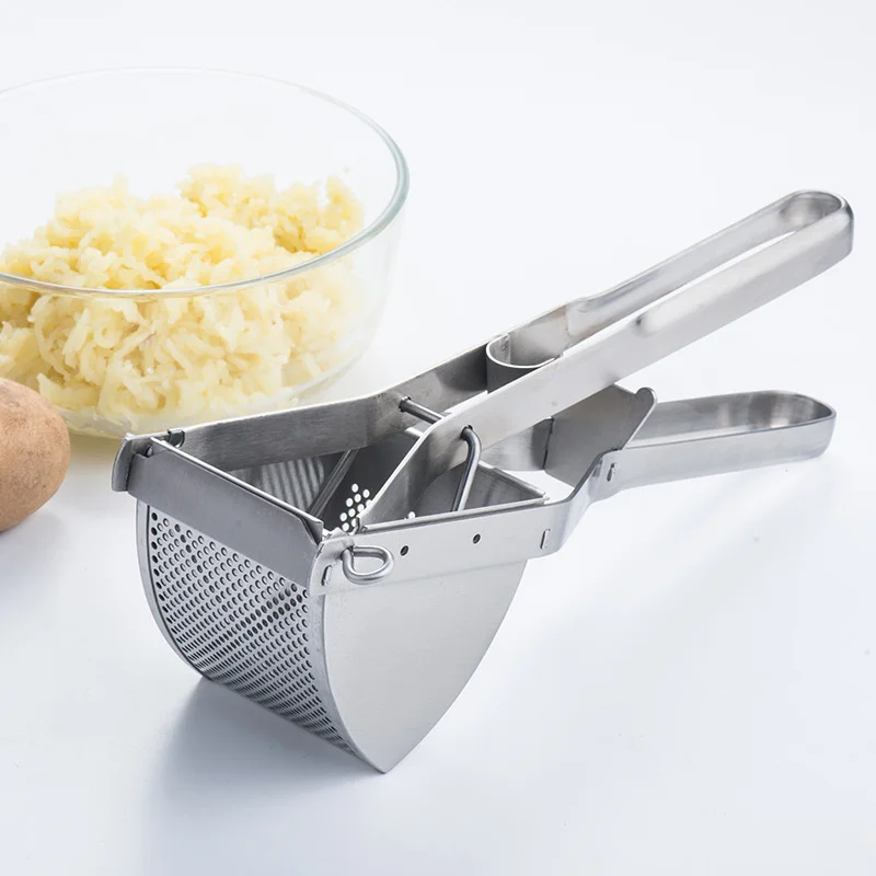 Stainless Steel Potato Ricer Multipurpose Durable Vegetable Fruit Masher Practical Kitchen Gadgets C1
Stainless Steel Potato Ricer Multipurpose Durable Vegetable Fruit Masher Practical Kitchen Gadgets C1