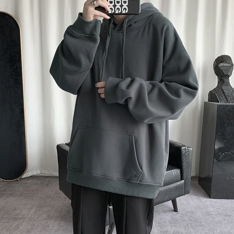 = Men's Solid Color Hoodies 2021 Casual Hooded Pullovers Hoodie Warm Fleece Male Loose Sweatshirts Man Clothing
= Men's Solid Color Hoodies 2021 Casual Hooded Pullovers Hoodie Warm Fleece Male Loose Sweatshirts Man Clothing