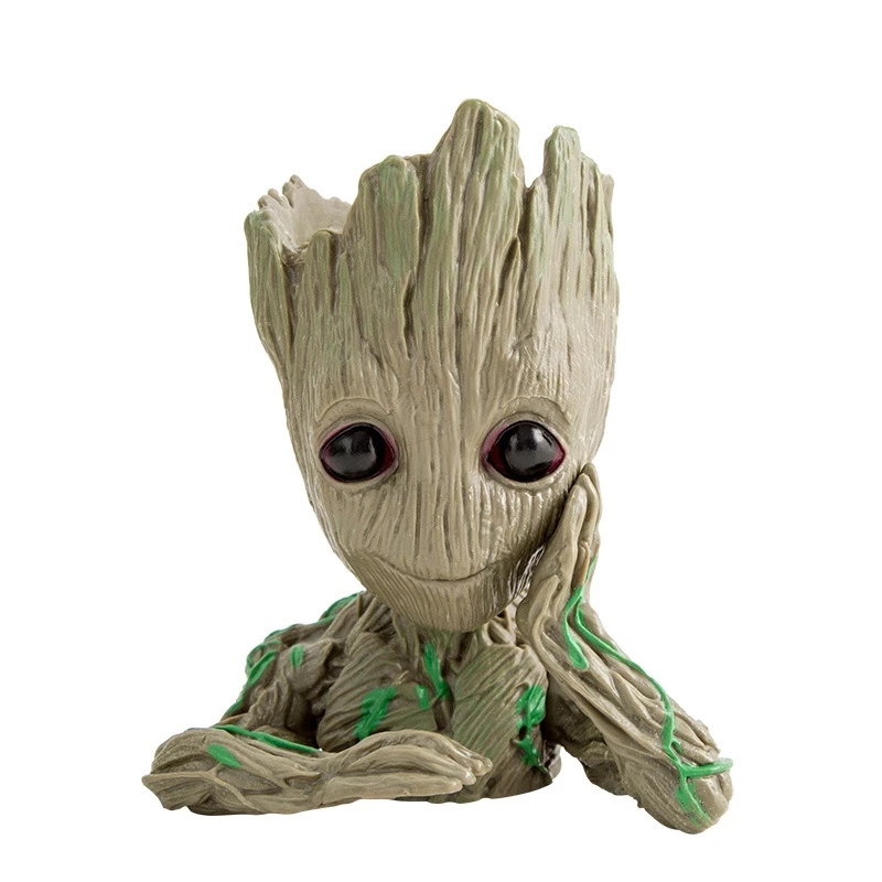 Groot Flowerpot Cute Model Toy Pen Pot Flower Planter Figurines Tree Man Garden Planter Flower Pot Gift For Baby Kids Decoration
Groot Flowerpot Cute Model Toy Pen Pot Flower Planter Figurines Tree Man Garden Planter Flower Pot Gift For Baby Kids Decoration