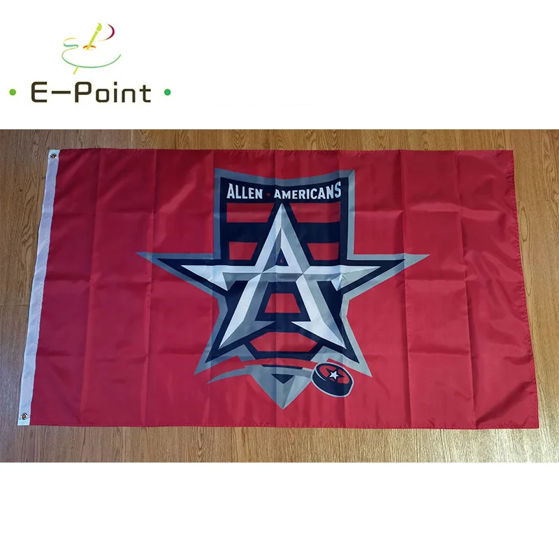 ECHL Allen Americans Flag 3x5ft (90x150cm) Size Christmas Decorations for Home Flag Banner Gifts
ECHL Allen Americans Flag 3x5ft (90x150cm) Size Christmas Decorations for Home Flag Banner Gifts