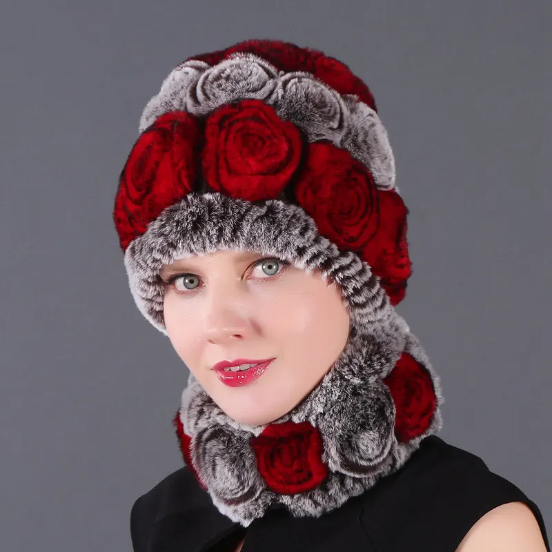 Fashion Girl Fur Cap Lady Winter Natural Real Rex Rabbit Fur Hat Scarf Suite High Quality Women 100% Genuine Fur Free Shipping
Fashion Girl Fur Cap Lady Winter Natural Real Rex Rabbit Fur Hat Scarf Suite High Quality Women 100% Genuine Fur Free Shipping