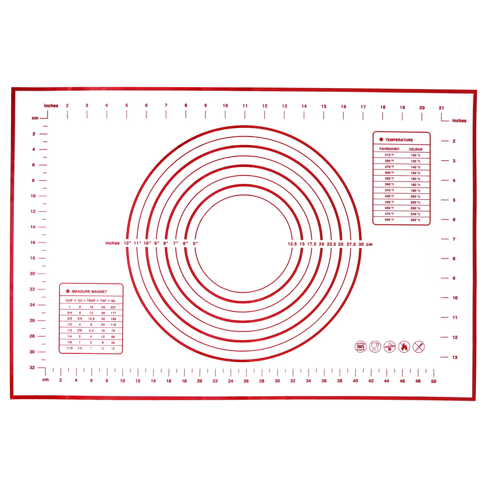 Kneading Dough Mat Silicone Baking Mat Pizza Dough Maker Pastry Kitchen Cooking Gadgets Bakeware Table Mat Pad Baking Sheet
Kneading Dough Mat Silicone Baking Mat Pizza Dough Maker Pastry Kitchen Cooking Gadgets Bakeware Table Mat Pad Baking Sheet