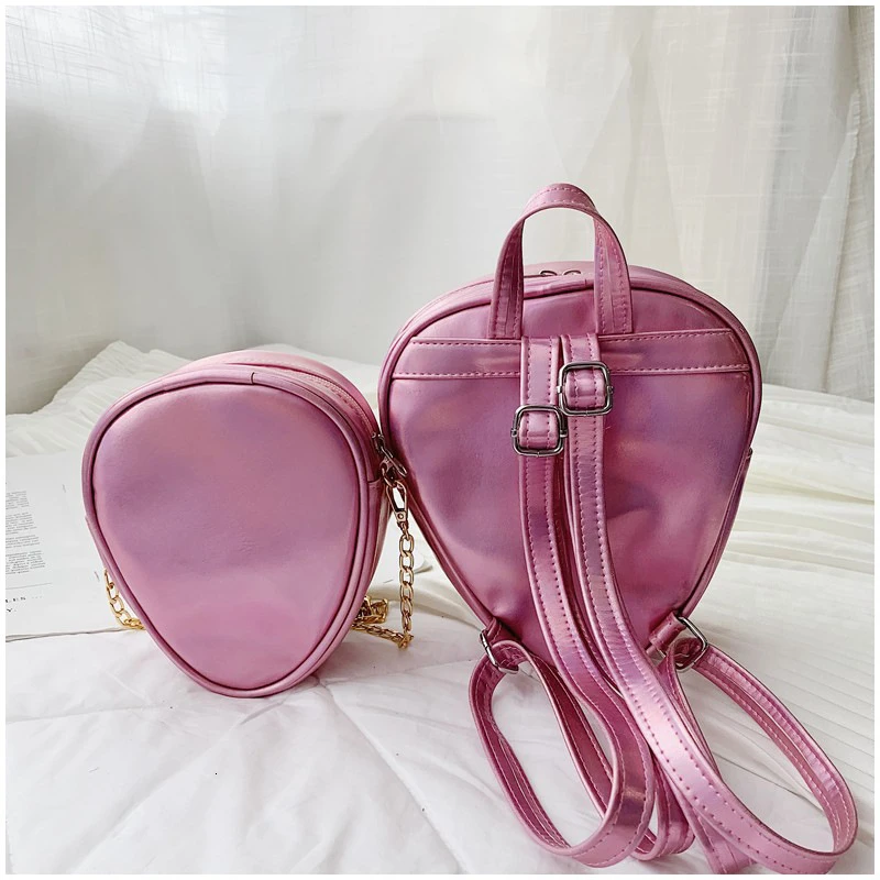 Mini Transparent Backpack Cute Children's Chain Shouler Bag Mochila Feminina Aliens Pattern Waterproof PVC Phone Coin Bag Women 
Mini Transparent Backpack Cute Children's Chain Shouler Bag Mochila Feminina Aliens Pattern Waterproof PVC Phone Coin Bag Women