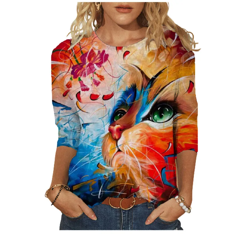 2021 New Fashion Streetwear Spring Autumn Lady Blouse Women Casual T-Shirt Lips Print O-Neck Long Sleeve Plue Size Tops
2021 New Fashion Streetwear Spring Autumn Lady Blouse Women Casual T-Shirt Lips Print O-Neck Long Sleeve Plue Size Tops