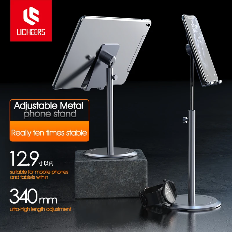RYWER Phone Stand for iPhone 12 Pro 11 Xiaomi Alloy Aluminum Phone Holder Tablets Stand Cell Phone Holder for Huawei Samsung
RYWER Phone Stand for iPhone 12 Pro 11 Xiaomi Alloy Aluminum Phone Holder Tablets Stand Cell Phone Holder for Huawei Samsung