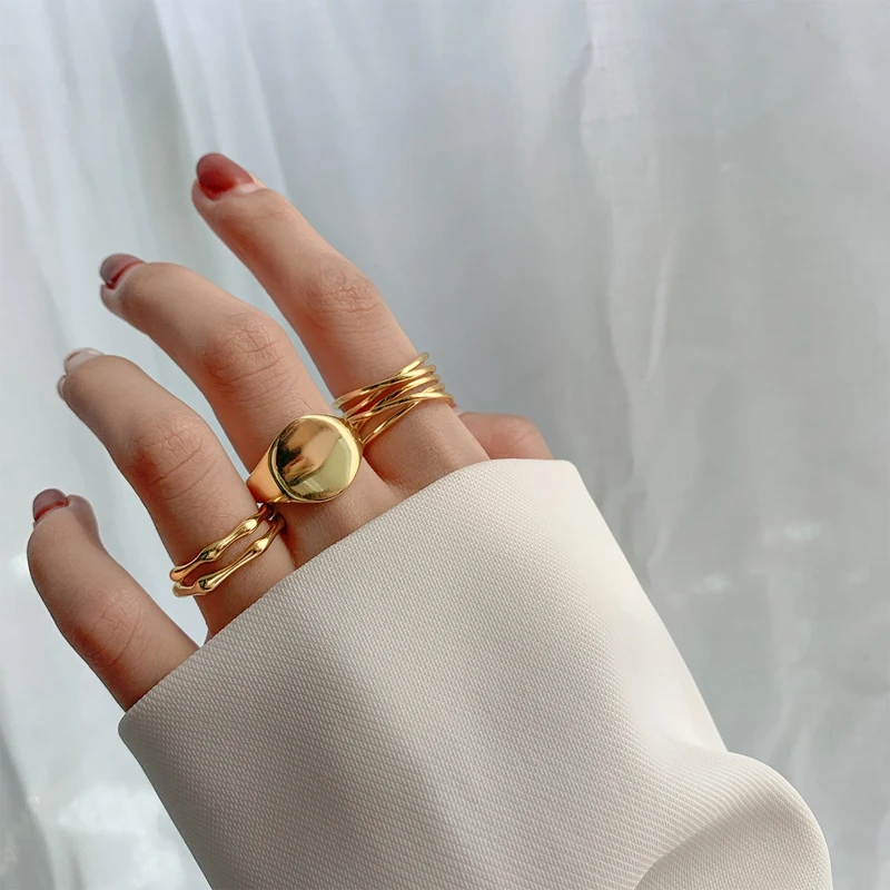 Morivovog 925 Sterling Silver Multilayer Weave Line Glossy Rings for Women 18K Plating Quality Temperament Rings Party Jewelry
Morivovog 925 Sterling Silver Multilayer Weave Line Glossy Rings for Women 18K Plating Quality Temperament Rings Party Jewelry
