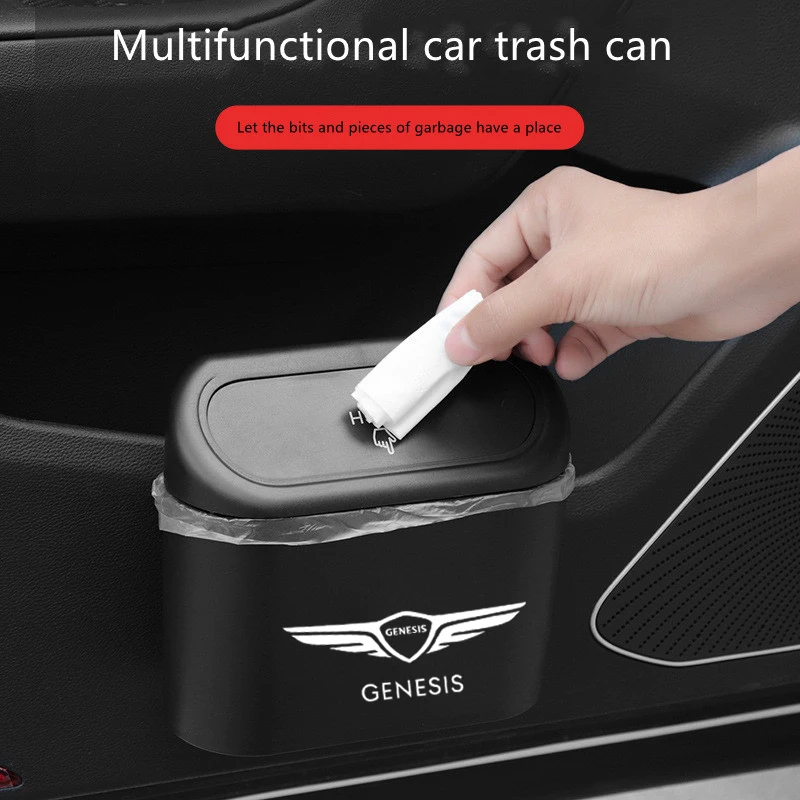 Car trash can hanging type vehicle pressing type trash can for Hyundai Genesis Coupe G80 G70 GV80 BH GH
Car trash can hanging type vehicle pressing type trash can for Hyundai Genesis Coupe G80 G70 GV80 BH GH