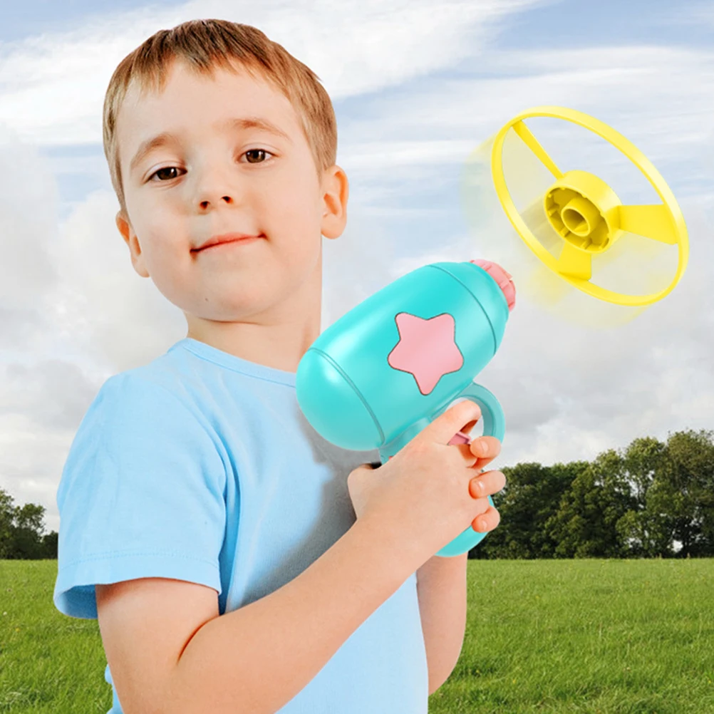 Bamboo dragonfly launcher toy outdoor luminous flying saucer catapult flying to the sky flying disk interactive children toy
Bamboo dragonfly launcher toy outdoor luminous flying saucer catapult flying to the sky flying disk interactive children toy