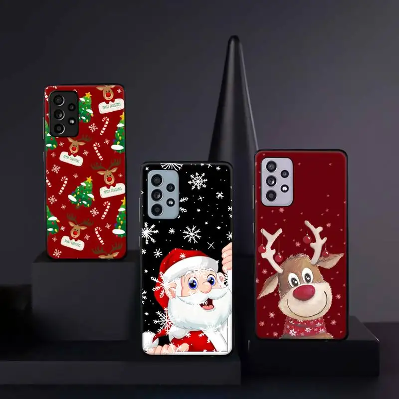 Merry Christmas New Year gift Phone Case For Samsung A51 A32 A52 A71 A50 A12 A21S S10 S20 S21 Plus Fe Ultra
Merry Christmas New Year gift Phone Case For Samsung A51 A32 A52 A71 A50 A12 A21S S10 S20 S21 Plus Fe Ultra