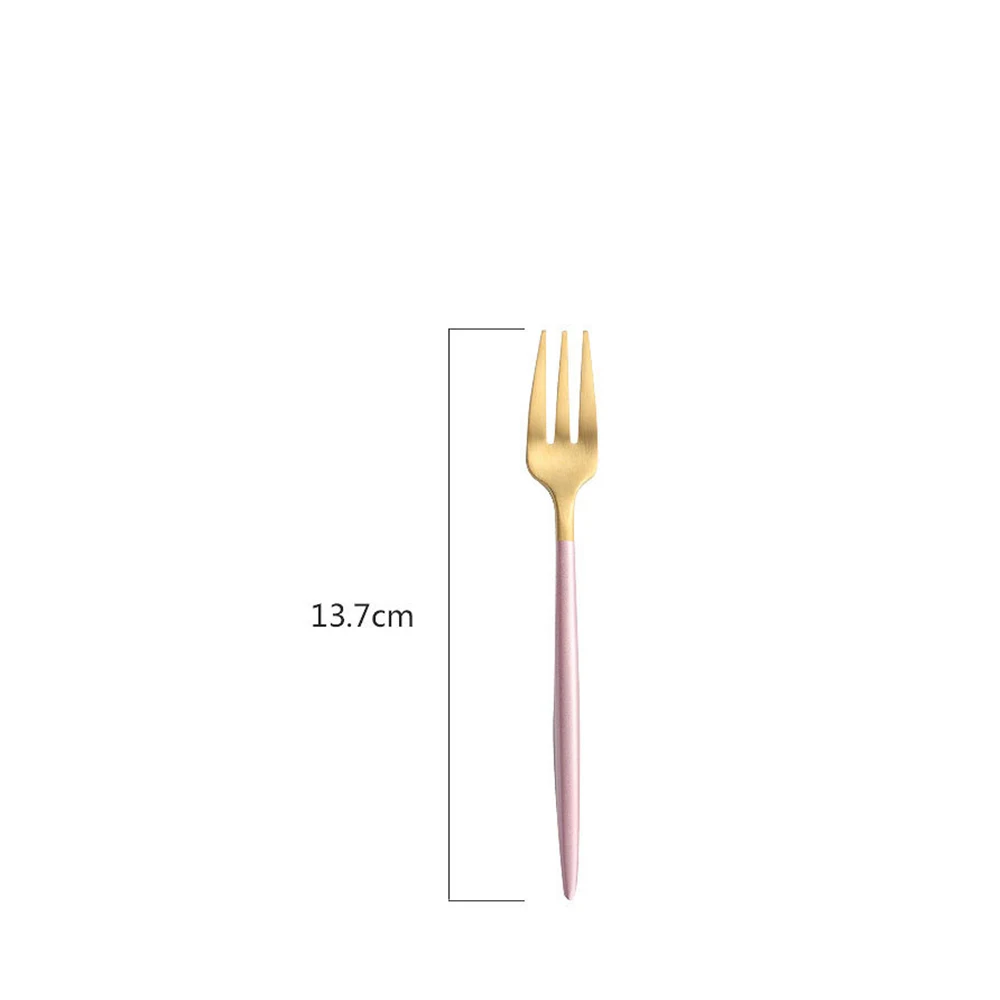 1pcs Fruit Fork 304 Stainless Steel Cake Forks Black Gold Colourful Tea Fork Dinnerware Set Hotel Party Restaurant Supplies
1pcs Fruit Fork 304 Stainless Steel Cake Forks Black Gold Colourful Tea Fork Dinnerware Set Hotel Party Restaurant Supplies