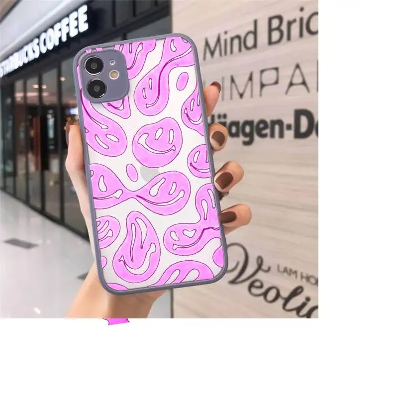 Blue trippy smiley face Phone Cases matte transparent For iphone 7 8 11 12 plus mini x xs xr pro max cover
Blue trippy smiley face Phone Cases matte transparent For iphone 7 8 11 12 plus mini x xs xr pro max cover