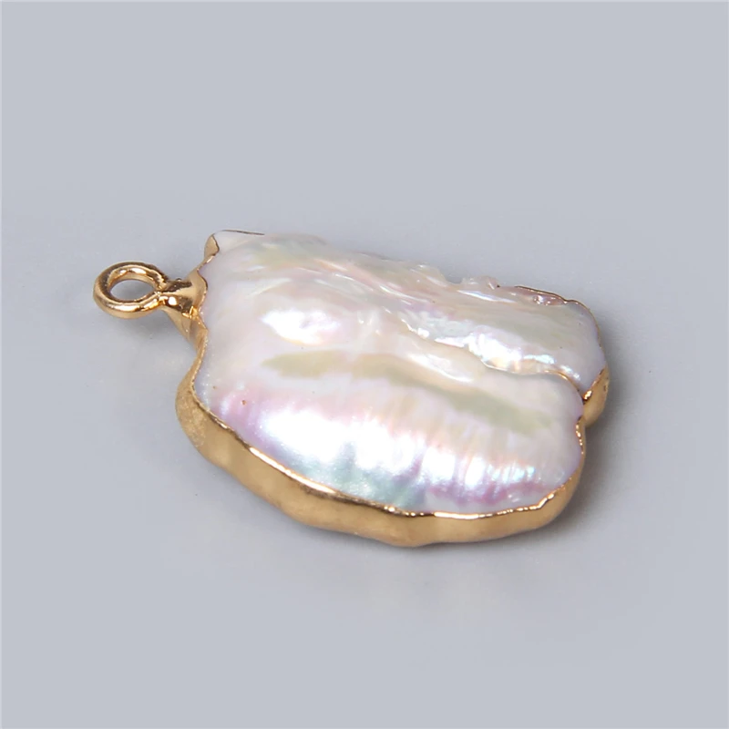 3pcs Irregular Natural white pearl pendants white Freshwater Cultured pearls gold charm pendant jewelry making necklaces earring
3pcs Irregular Natural white pearl pendants white Freshwater Cultured pearls gold charm pendant jewelry making necklaces earring
