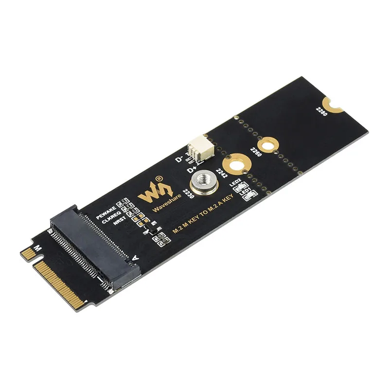 Плата адаптера M.2 M KEY to A KEY, USB адаптер поддерживает только устройства PCIE Channel, совместимые с несколькими размерами
Плата адаптера M.2 M KEY to A KEY, USB адаптер поддерживает только устройства PCIE Channel, совместимые с несколькими размерами