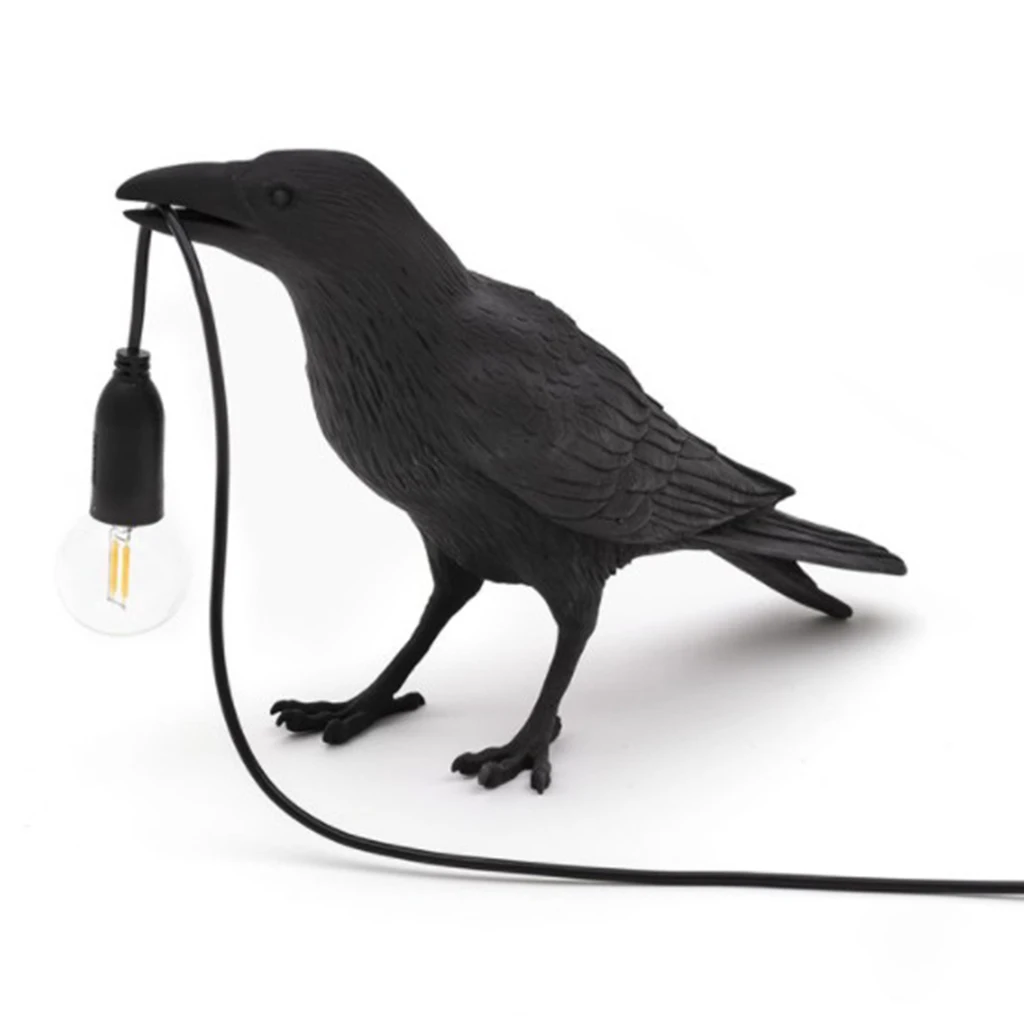 Artificial Bird Shaped Bedside Table Wall Lamp Desk Night Light Home Decoration 
Artificial Bird Shaped Bedside Table Wall Lamp Desk Night Light Home Decoration