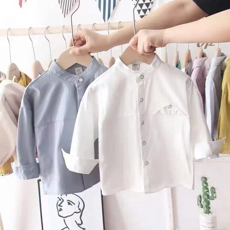 baby Boys shirts blouse long sleeve cotton spring summer clothes new children's shirt boys shirts solid cotton tops P5174
baby Boys shirts blouse long sleeve cotton spring summer clothes new children's shirt boys shirts solid cotton tops P5174