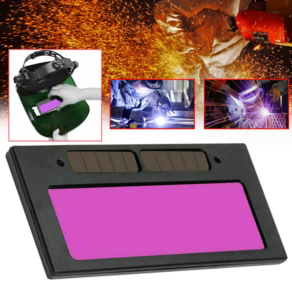 1PC Solar Auto Darkening Welding Mask Helmet Welder Cap Welding Lens Eye Mask Filter Lens For Welding Machine Plasma Cuting Tool
1PC Solar Auto Darkening Welding Mask Helmet Welder Cap Welding Lens Eye Mask Filter Lens For Welding Machine Plasma Cuting Tool