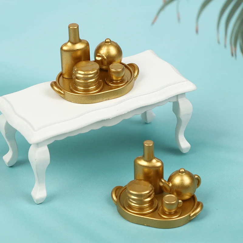 1Set 1:12 Dollhouse Miniature Food Drink Tray Teapot Water Cup Drink Burger Plate Kitchen Model Doll House Decor Kitchen Toys
1Set 1:12 Dollhouse Miniature Food Drink Tray Teapot Water Cup Drink Burger Plate Kitchen Model Doll House Decor Kitchen Toys
