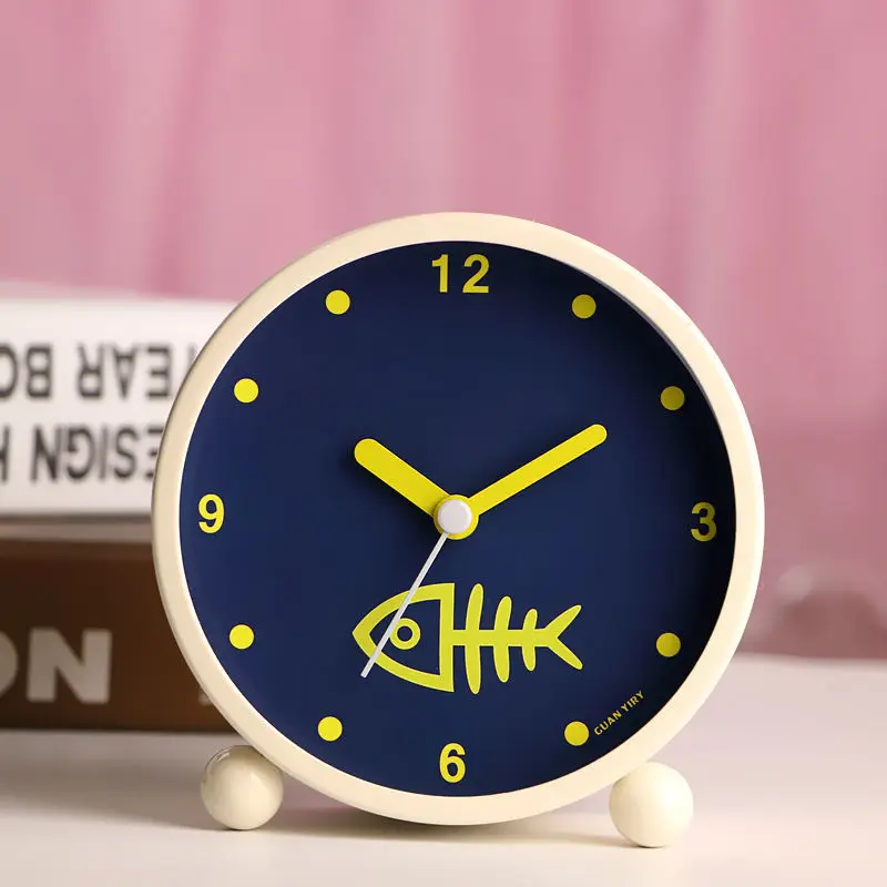 Alarm Clock Student Mute Bedside Children Clock Alarm Cartoon Clock Multifunctional Metal Creative Luminous Small Alarm Clock
Alarm Clock Student Mute Bedside Children Clock Alarm Cartoon Clock Multifunctional Metal Creative Luminous Small Alarm Clock