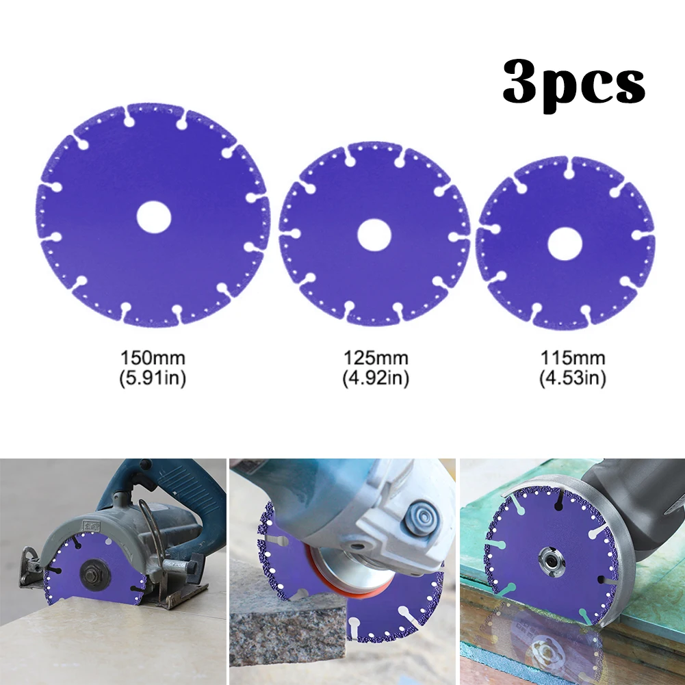 Serrated brazing blade hard stone plastic steel metal 115/125/150mm diamond saw blade segmented multi-purpose cutting blade
Serrated brazing blade hard stone plastic steel metal 115/125/150mm diamond saw blade segmented multi-purpose cutting blade