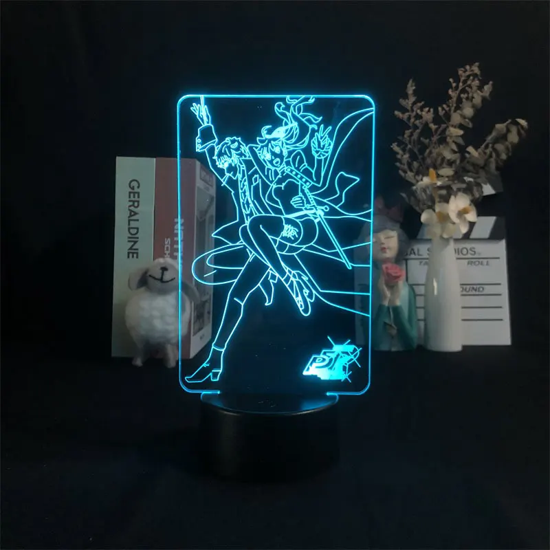 Persona 5 Game Decoration 3D Night Light Alarm Clock Base Directly Supply 7 Color Changing Projector Indoor Present Children
Persona 5 Game Decoration 3D Night Light Alarm Clock Base Directly Supply 7 Color Changing Projector Indoor Present Children