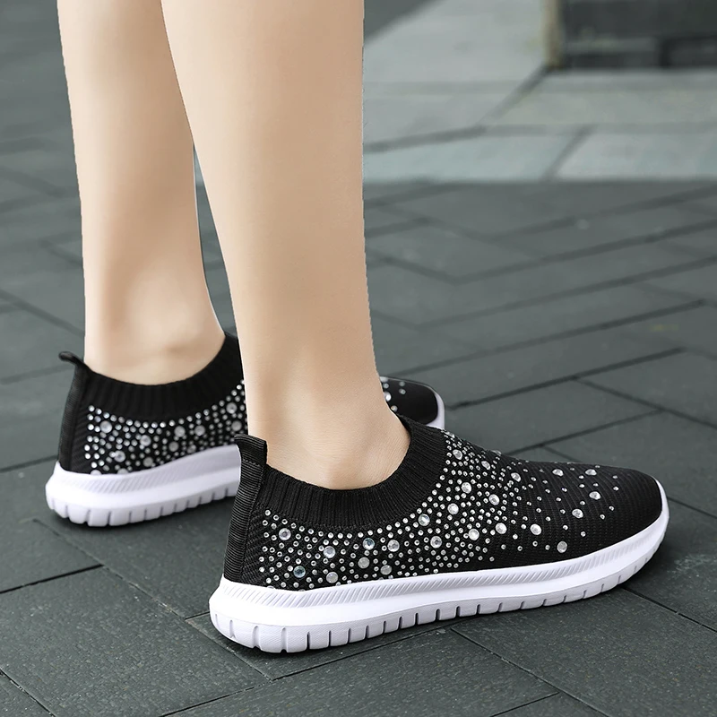 Women Vulcanized Cuasual Sneakers Slip on Flats Shoes Breathable Walking Shoes Comfortable Mesh Footwear Plus Size 35-43
Women Vulcanized Cuasual Sneakers Slip on Flats Shoes Breathable Walking Shoes Comfortable Mesh Footwear Plus Size 35-43