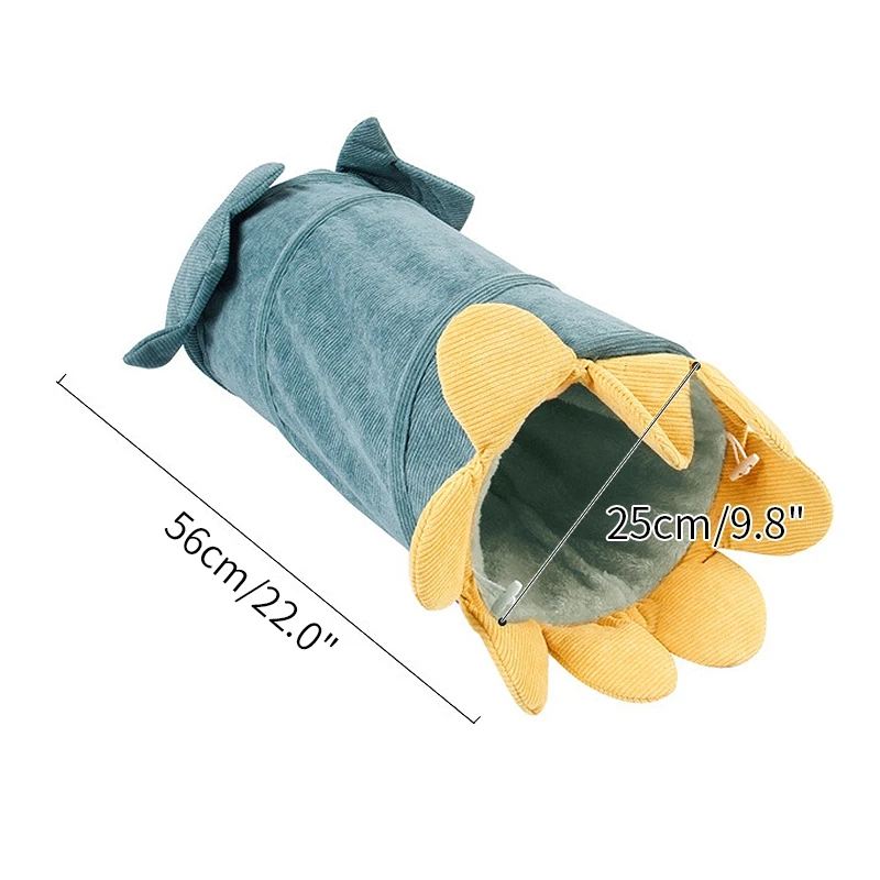 Cat Tunnel Collapsible Corduroy Pet Tunnel Play Tubes Balls Kitty Puppy Warm House Cartoon Cat Toys Soft Bed Pets Supplies
Cat Tunnel Collapsible Corduroy Pet Tunnel Play Tubes Balls Kitty Puppy Warm House Cartoon Cat Toys Soft Bed Pets Supplies