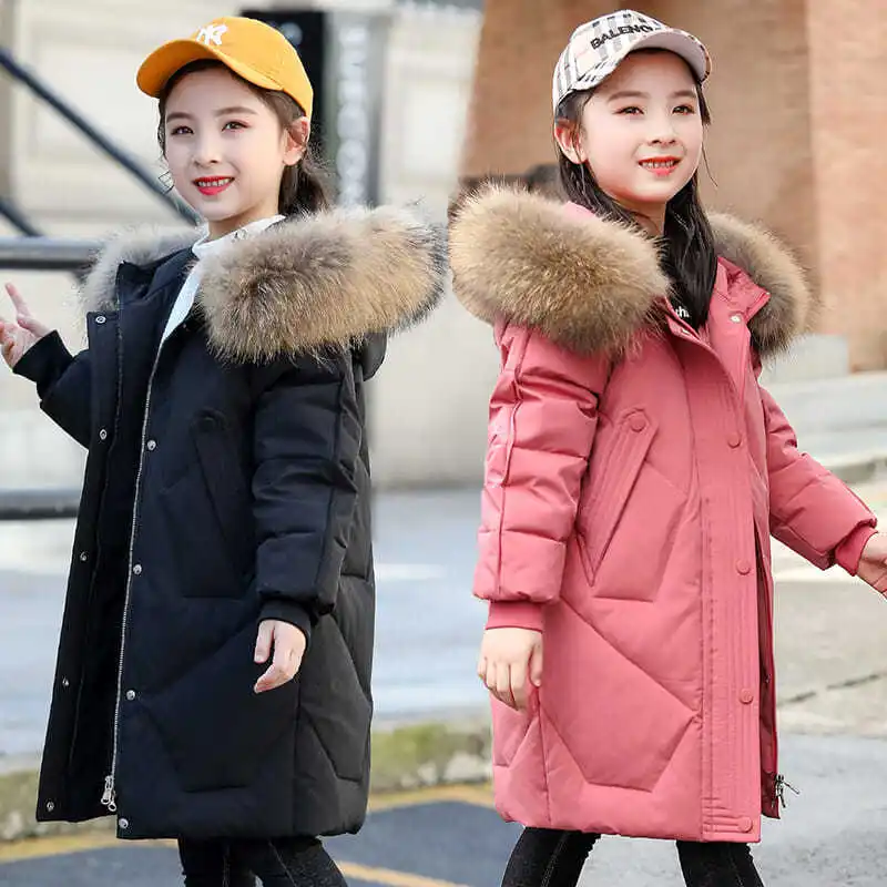 2021 winter Children Girls Clothing Long Parka Jacket Baby Girl Clothes Faux Fur Hooded Coat Snowsuit Kids Outwear Overcoat G50
2021 winter Children Girls Clothing Long Parka Jacket Baby Girl Clothes Faux Fur Hooded Coat Snowsuit Kids Outwear Overcoat G50