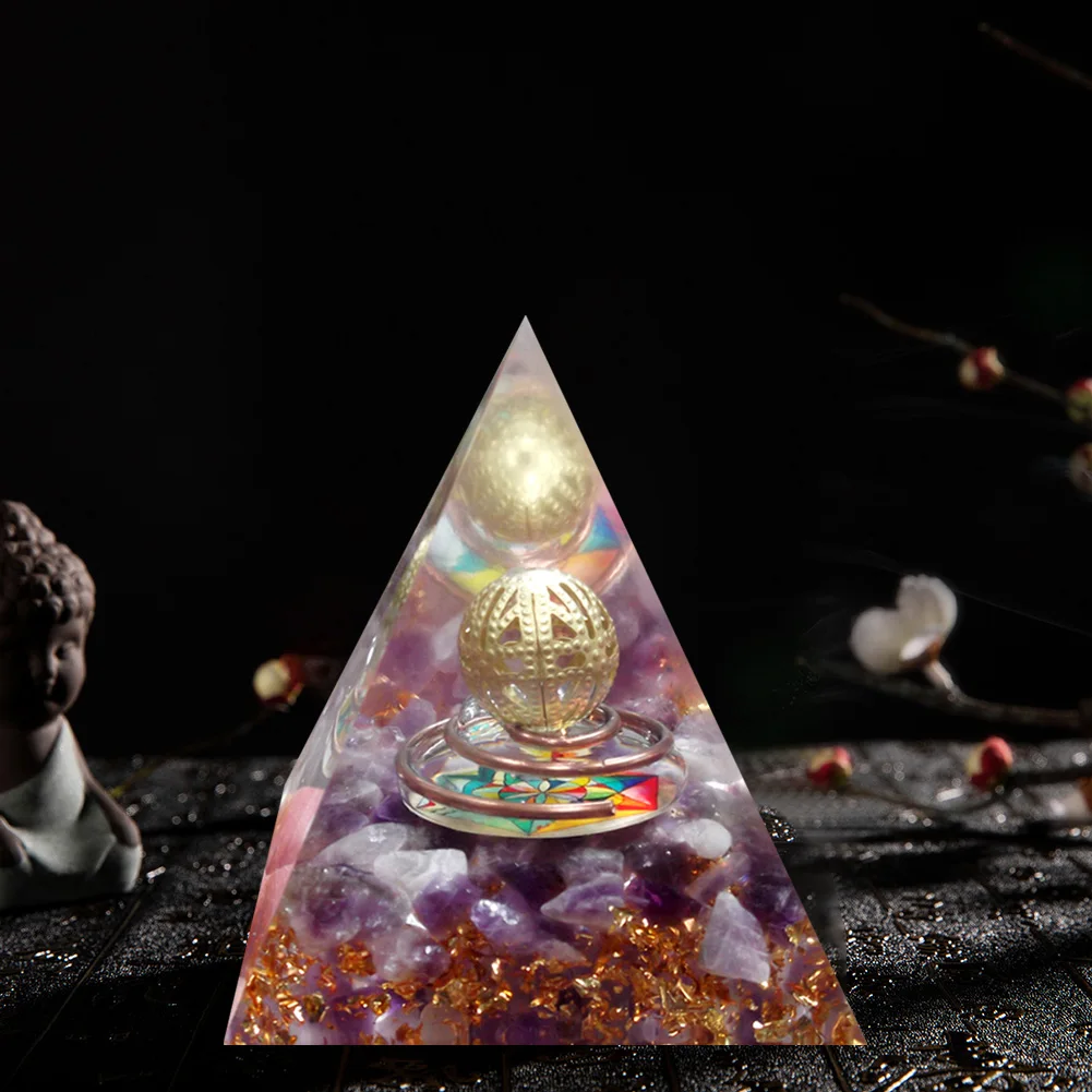 Tiger eye Orgonite Pyramid Crystal Energy Generator Amethyst Peridot Healing Chakra Stone Gemstone EMF Protection Meditation Too
Tiger eye Orgonite Pyramid Crystal Energy Generator Amethyst Peridot Healing Chakra Stone Gemstone EMF Protection Meditation Too