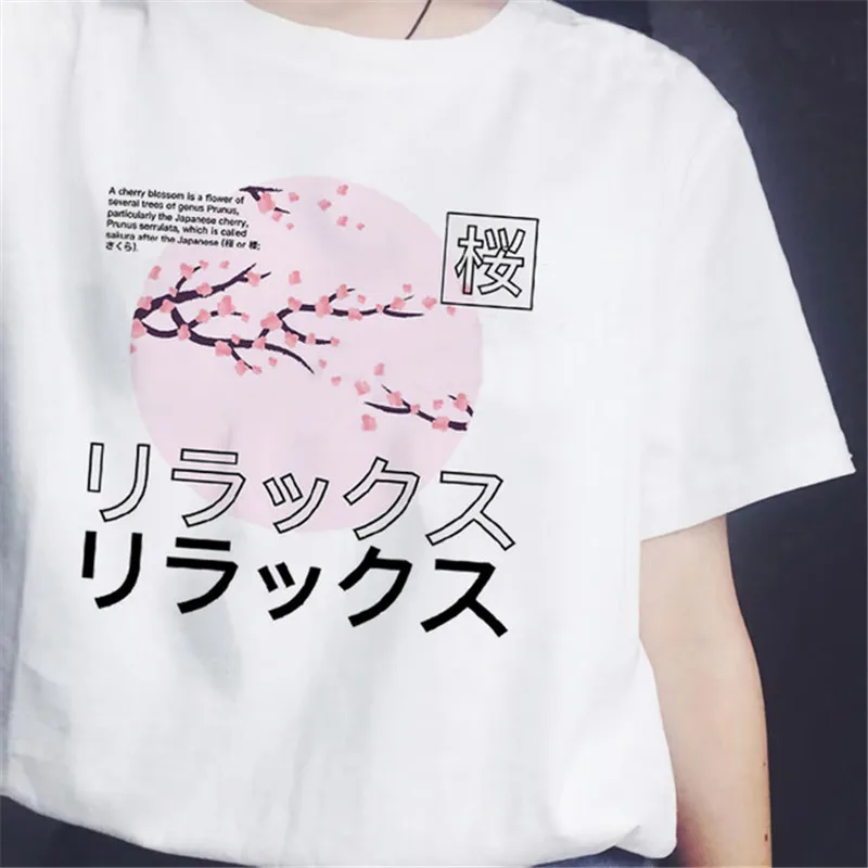 Summer Female Shirt Fashion Short Sleeve White Tops Japanese Style T-shirts Femme Maycaur Harajuku Funny Printed Women Tshirts
Summer Female Shirt Fashion Short Sleeve White Tops Japanese Style T-shirts Femme Maycaur Harajuku Funny Printed Women Tshirts
