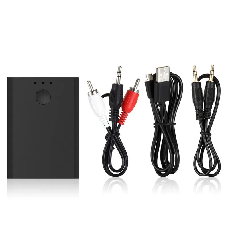 Bluetooth 5.0 Transmitter Receiver 3.5mm Port Long Battery Life Wireless Audio Adapter
Bluetooth 5.0 Transmitter Receiver 3.5mm Port Long Battery Life Wireless Audio Adapter
