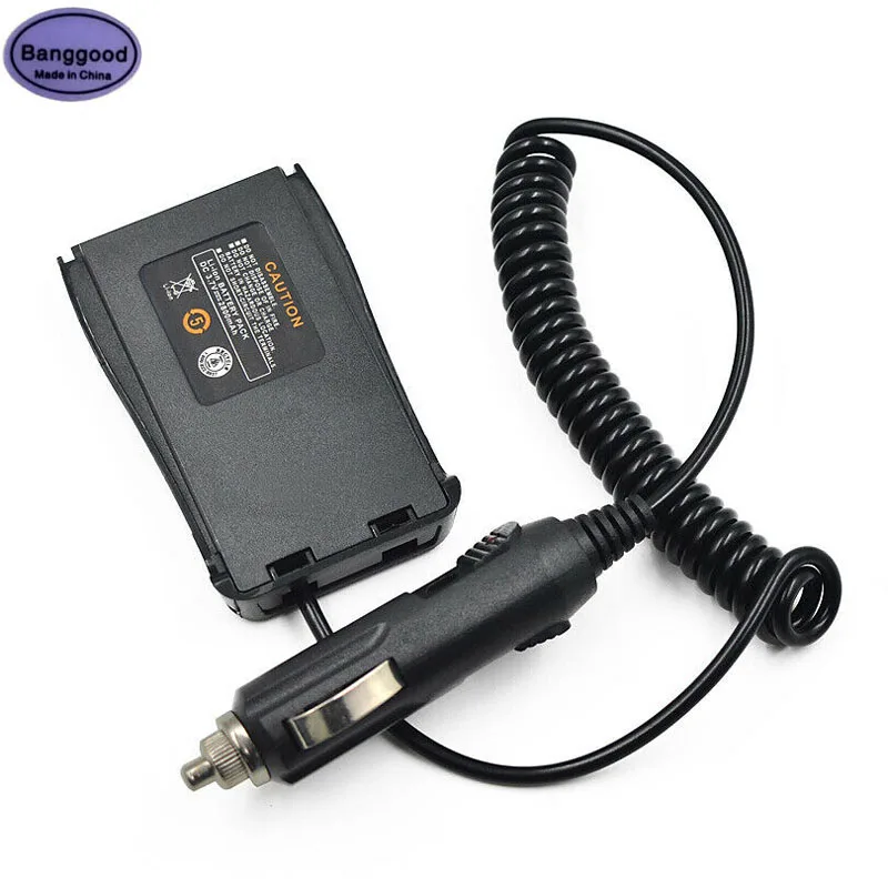 

DC 12V Car Charger Battery Eliminator Adapter for Baofeng BF-C1 BL-1 H777 BF888S BF-888S BF-666S BF-777S BF777S Walkie Talkie