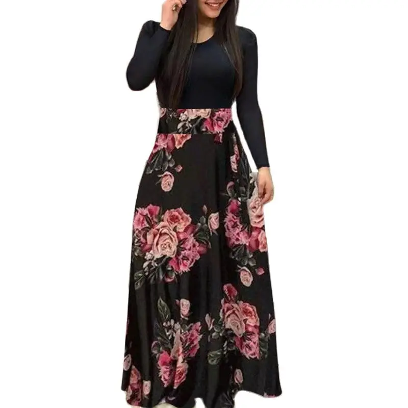 Hot-Selling XL Women's Dress Patchwork Retro Floral Dresses Casual O-Neck Short-Sleeved Bohemian Beach VESTIDOS
Hot-Selling XL Women's Dress Patchwork Retro Floral Dresses Casual O-Neck Short-Sleeved Bohemian Beach VESTIDOS