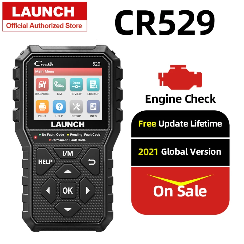 LAUNCH Creader 529 CR529 OBD2 сканер автомобильный диагностический инструмент OBDII считыватель кодов код ошибки считывание OBD сканирования
LAUNCH Creader 529 CR529 OBD2 сканер автомобильный диагностический инструмент OBDII считыватель кодов код ошибки считывание OBD сканирования