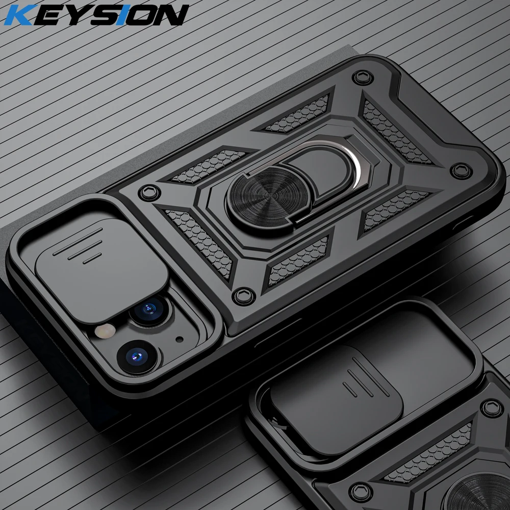 KEYSION Shockproof Case for iPhone 13 Pro Max 12 11 X XS XR Push Pull Camera Protection Phone Cover for iPhone SE 2020 8 7 Plus
KEYSION Shockproof Case for iPhone 13 Pro Max 12 11 X XS XR Push Pull Camera Protection Phone Cover for iPhone SE 2020 8 7 Plus