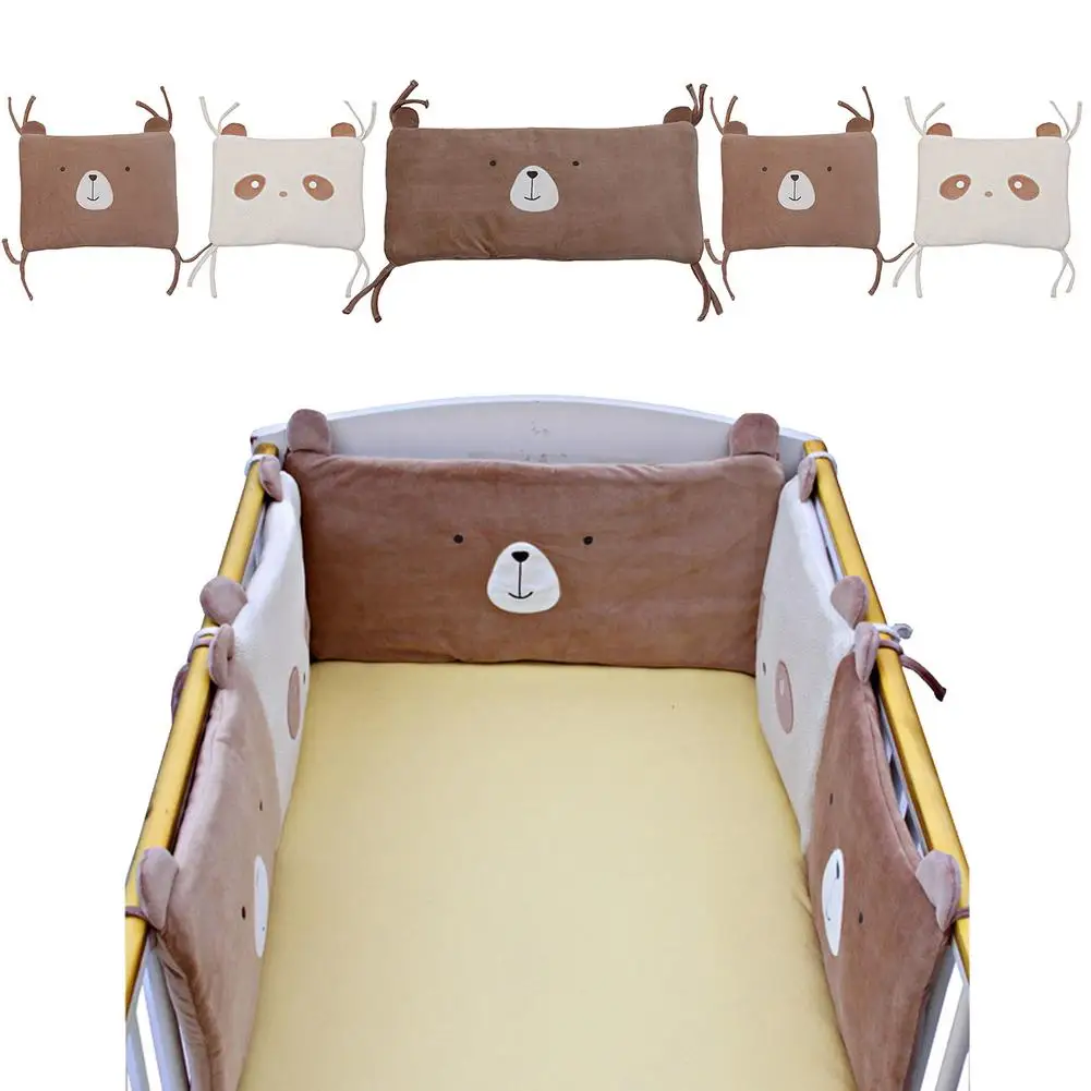 5Pcs/Set Children's Cot Bumper Baby Head Protector Baby Bed Protection Bumper Cotton Cot Baby Bumpers In The Crib
5Pcs/Set Children's Cot Bumper Baby Head Protector Baby Bed Protection Bumper Cotton Cot Baby Bumpers In The Crib