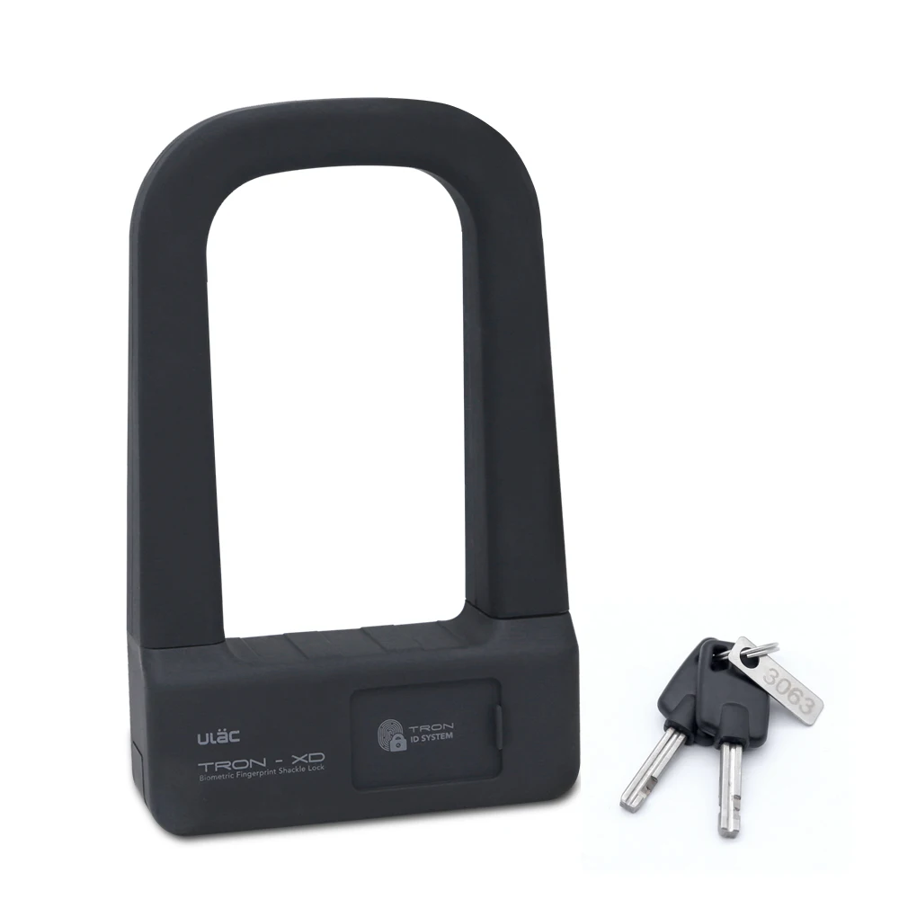 ULAC отпечатков пальцев велосипедный замок Противоугонный U Lock интеллигентая (ый)