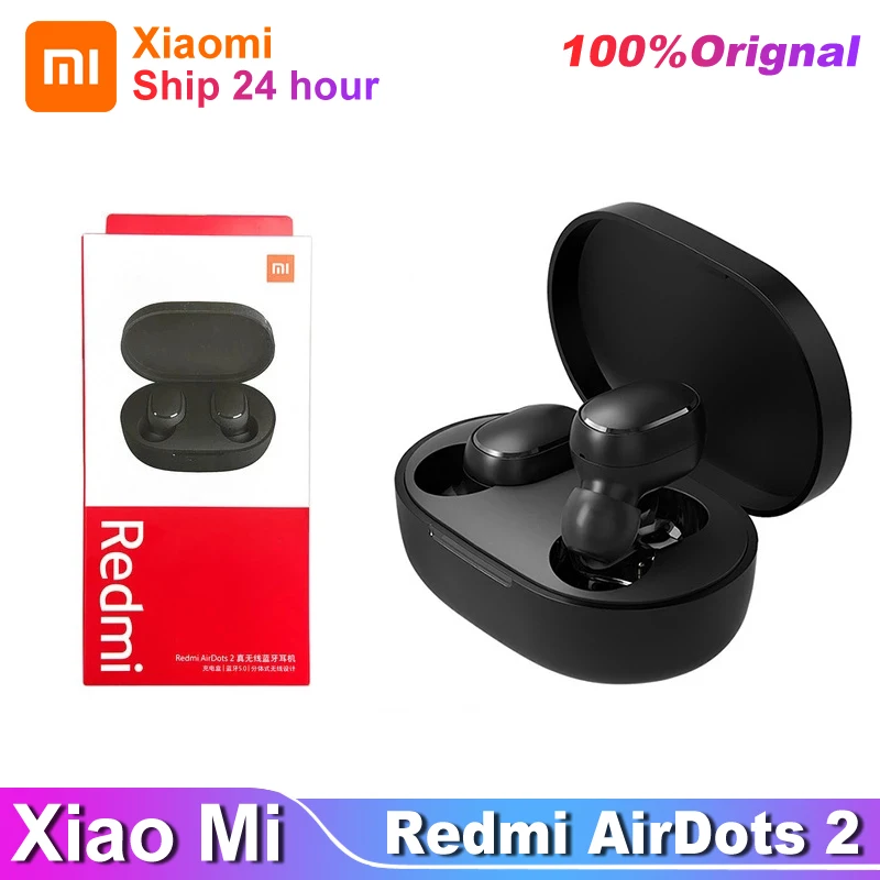 Hot Xiaomi Redmi Airdots 2 TWS Wireless Earphone Bluetooth AI Control Gaming Headset With Mic Original Xiaomi Airdots S Earbuds3
Hot Xiaomi Redmi Airdots 2 TWS Wireless Earphone Bluetooth AI Control Gaming Headset With Mic Original Xiaomi Airdots S Earbuds3
