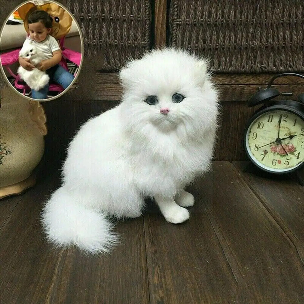 Realistic Persian Cats Simulation Toy Lifelike Stuffed Toy Handcrafted Pet Shipping Cats Companion Drop White G8C2
Realistic Persian Cats Simulation Toy Lifelike Stuffed Toy Handcrafted Pet Shipping Cats Companion Drop White G8C2