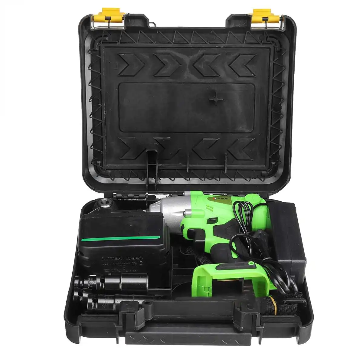 128V Brushless Electric Wrench Cordless Impact Power Wrench Rechargeable Lithium-Ion Battery 280Nm Torque with Accessories
128V Brushless Electric Wrench Cordless Impact Power Wrench Rechargeable Lithium-Ion Battery 280Nm Torque with Accessories