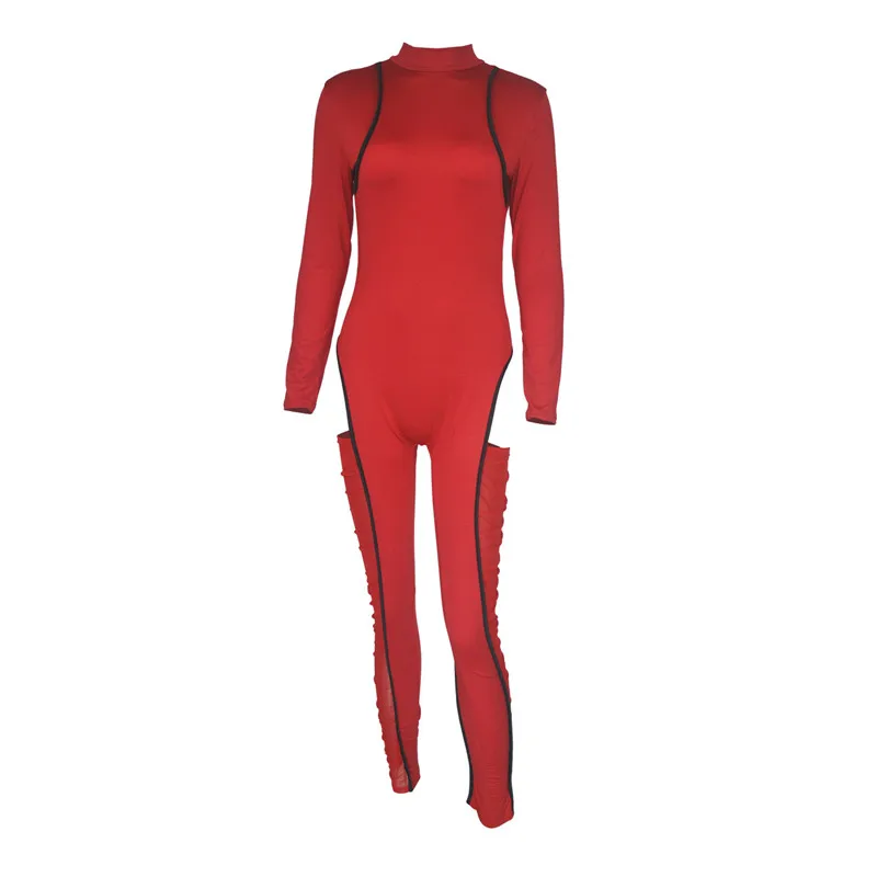 hirigin Sexy Knitted Stripes Patchwork Jumpsuit Women Long Sleeve Mesh Hollow Out Clubwear Skinny One Piece Rompers
hirigin Sexy Knitted Stripes Patchwork Jumpsuit Women Long Sleeve Mesh Hollow Out Clubwear Skinny One Piece Rompers