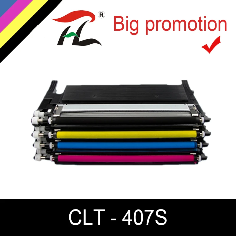Compatible CLT-407S clt-k407S K407S 407s k409s 409s toner cartridge for Samsung CLP-320 CLP-325W CLX-3185FW CLP-310N CLX-3170
Compatible CLT-407S clt-k407S K407S 407s k409s 409s toner cartridge for Samsung CLP-320 CLP-325W CLX-3185FW CLP-310N CLX-3170