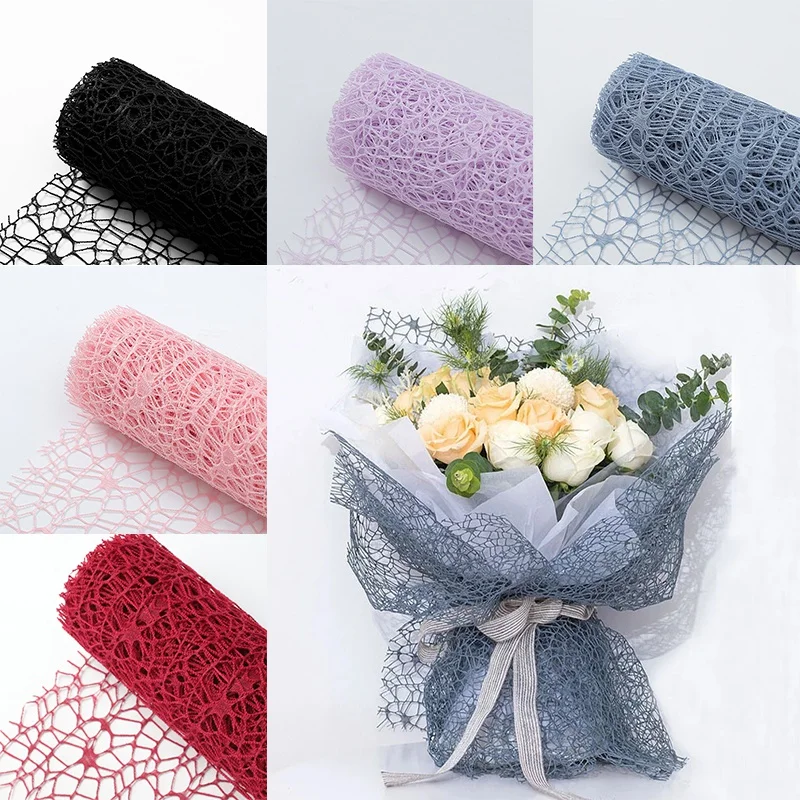 Mesh Decor Bouquet Wrapping Paper DIY Handmade Scrapbook Hollow Out Decorative Craft Wedding Birthday
Mesh Decor Bouquet Wrapping Paper DIY Handmade Scrapbook Hollow Out Decorative Craft Wedding Birthday