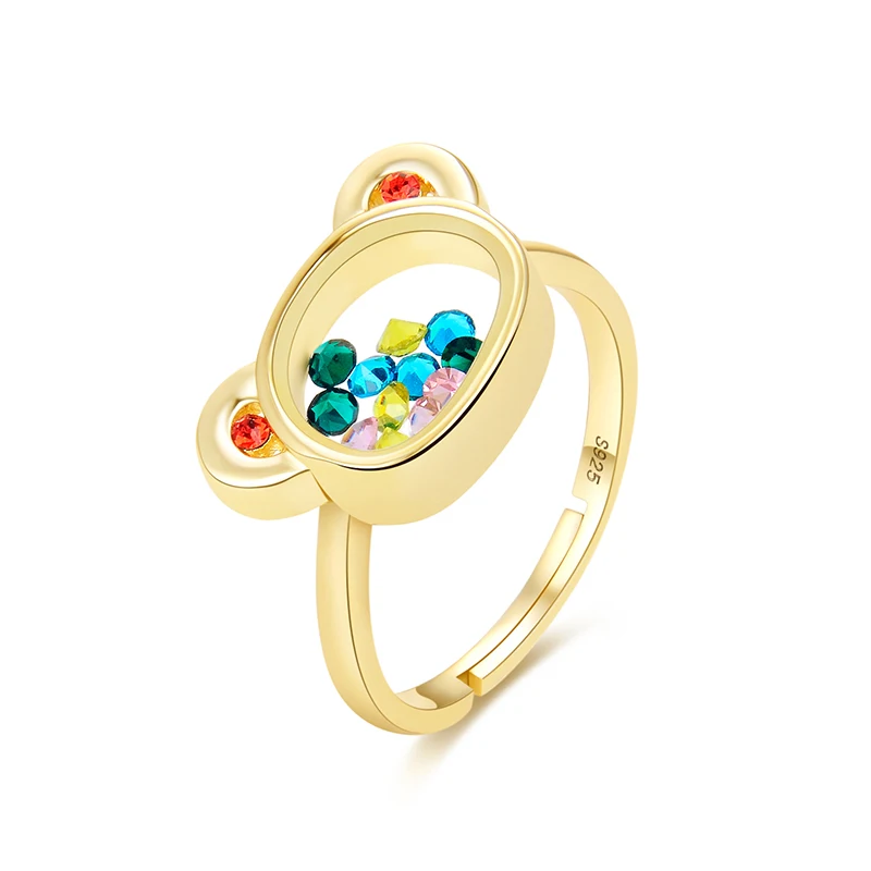 Youe Shone милый Рождественский медведь передвижной Циркон 925 Стерлинговое серебро кольцо 14K золотые кольца для женщин ювелирные кольца для дев...
Youe Shone милый Рождественский медведь передвижной Циркон 925 Стерлинговое серебро кольцо 14K золотые кольца для женщин ювелирные кольца для дев...